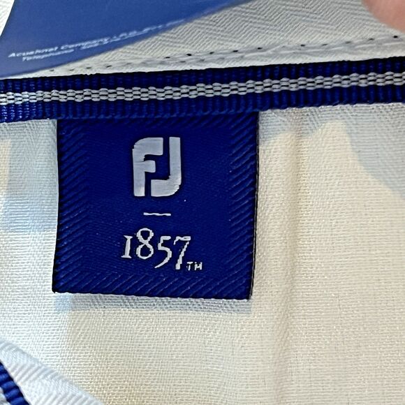 Footjoy Mens Golf Trousers 38x30‎ Tan 1857 Sueded Cotton Twill 29009 NWT - Picture 8 of 12